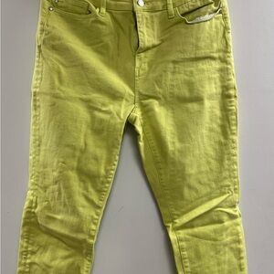 Judy Blue Lime Green Slim Fit Jeans
